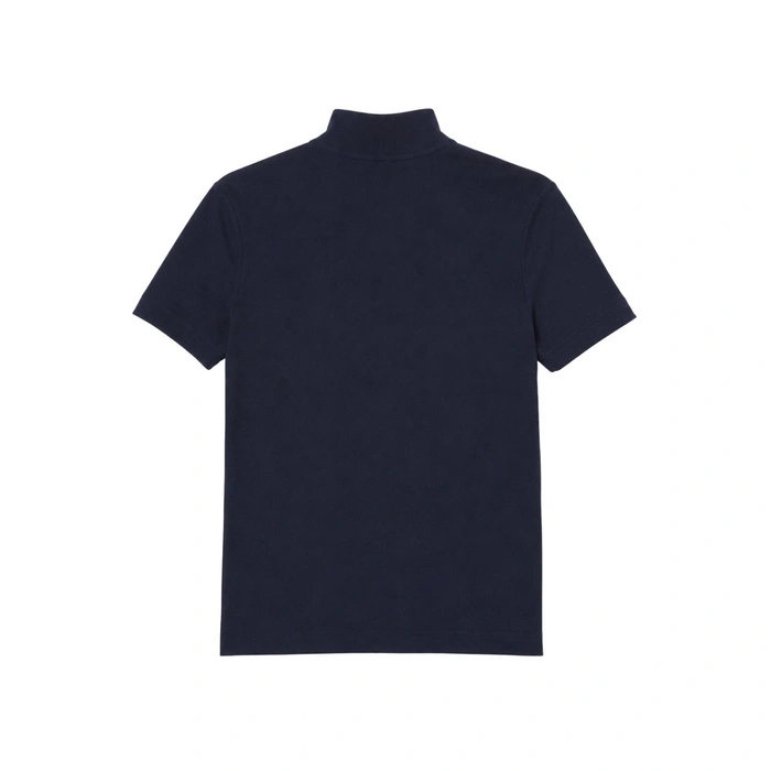 Koszulka damska Lacoste Contrast Bands Polo granatowa r. XXS