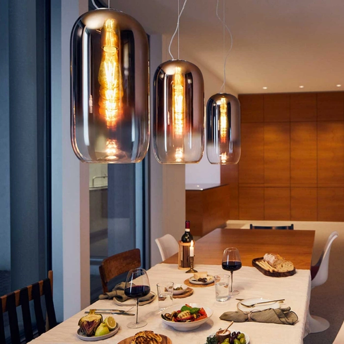 Lampa sufitowa wisząca Artemide Gople Mini z dmuchanego szkła biała
