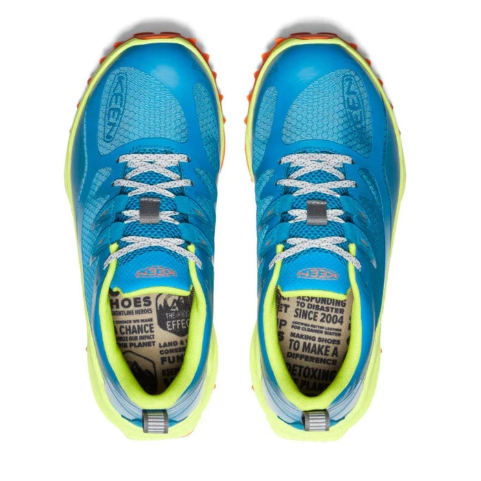Buty trekkingowe damskie Keen Zionic WP wodoodporne niebieskie r. 35,5