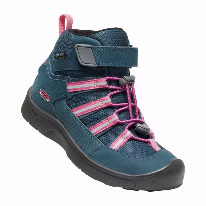 Buty dziecięce Keen Hikeport 2 Sport Mid WP trekkingowe niebieskie