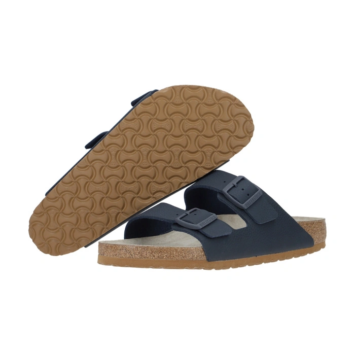 Klapki unisex Birkenstock Arizona Regular profilowane granatowe r. 42