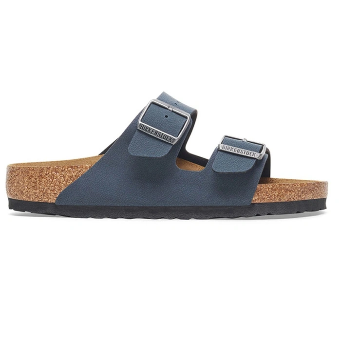 Klapki unisex Birkenstock Arizona profilowane granatowe