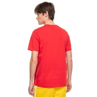 Koszulka męska Adidas Trefoil t-shirt bawełniana sportowa czerwona