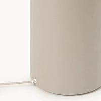 Lampa podłogowa Westwing Anya stojąca beżowa 123 cm