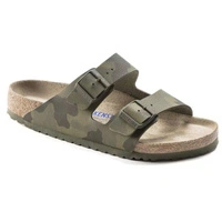 Klapki męskie Birkenstock Arizona bs regular z miękką wkładką moro r. 44