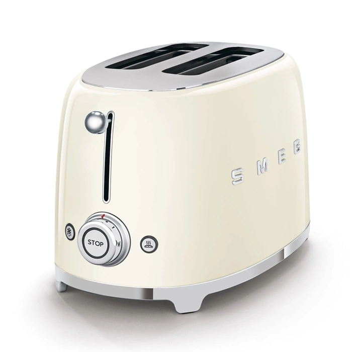 Toster na 2 kromki Smeg Retro 50's Style kremowy
