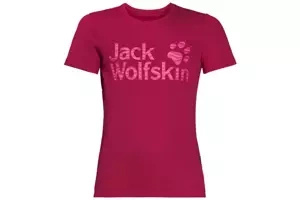 Koszulka dziecięca Jack Wolfskin Logo t-shirt młodzieżowa