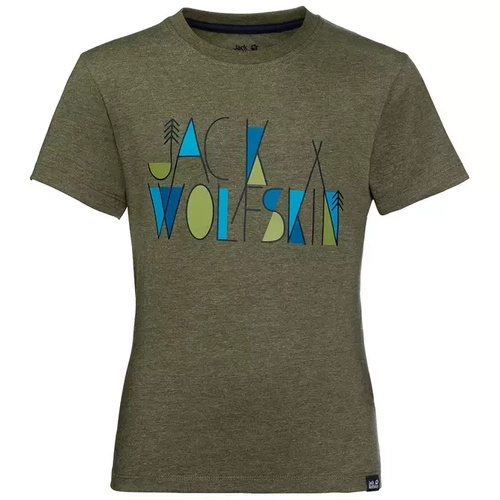 Koszulka dziecięca Jack Wolfskin Cotton Logo t-shirt młodzieżowa