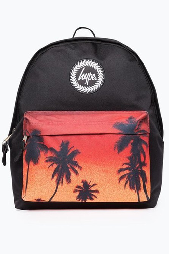 Plecak miejski Hype wzór w palmy 